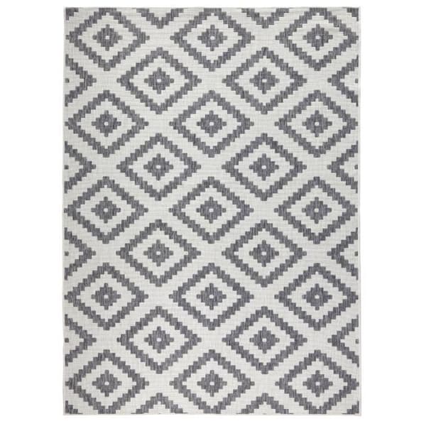 Matta - C03-474506 - Modern &amp; Geometrisk - Grå - 120x170