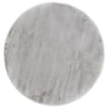 Miniatyrbild 1 av 4: Matta - under matta Andiamo - 702346 - Mjuk långhårig matta imiterad lammskinn Vanlig grå, polyester, 80 cm rund