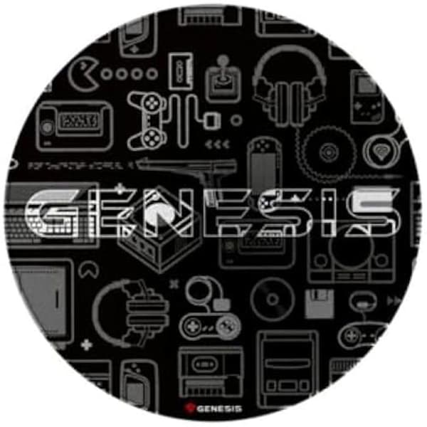 Genesis Tellur 300 Tyg Golvmatta Rund 100 cm - Genesis Brand