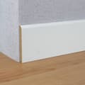 Miniatyrbild 3 av 5: PROVISTON Sockel 10 x 100 x 2000 mm MDF Förbehandlad Rundad sockel, paket med 5