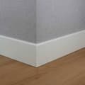 Miniatyrbild 4 av 5: PROVISTON Sockel 10 x 100 x 2000 mm MDF Förbehandlad Rundad sockel, paket med 5