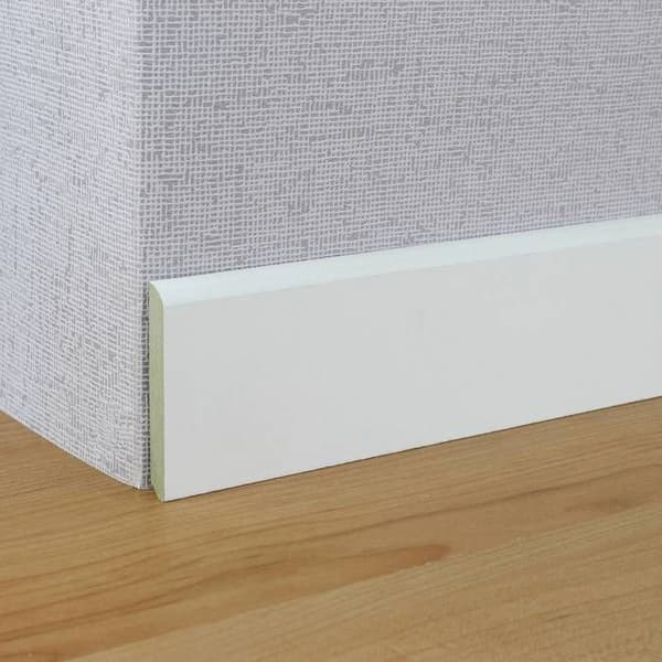 PROVISTON Sockel 10 x 70 x 2440 mm MDF Hydro Förbehandlad Rundad sockel 10-pack
