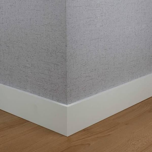 PROVISTON Sockel 10 x 70 x 2440 mm MDF Förbehandlad Fyrkantig sockel paket med 10
