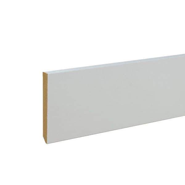 PROVISTON Sockel 10 x 70 x 2440 mm MDF Förbehandlad Fyrkantig sockel paket med 10