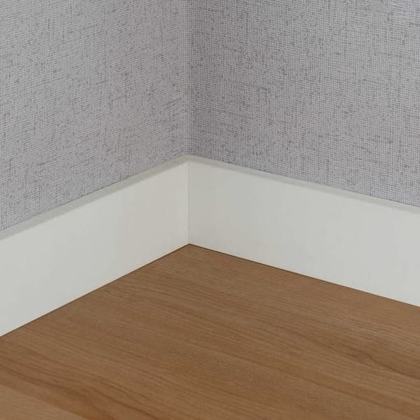 PROVISTON Sockel 14 x 80 x 2440 mm MDF Förbehandlad Sockel kvadratisk paket om 5
