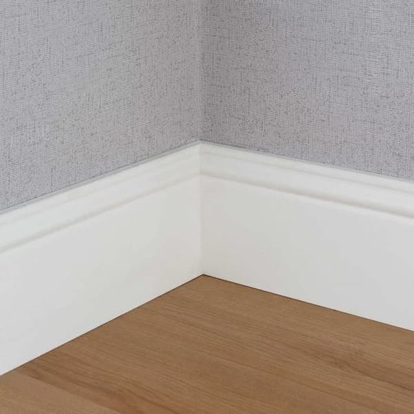 PROVISTON Mönstrad sockel 16 x 150 x 2440 mm MDF Förbehandlad pack om 5