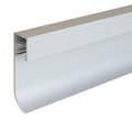 Miniatyrbild 1 av 6: PROVISTON Ljus Plint metall 15.8 x 60 x 2500 mm LED Plint aluminium oöppnad silver Indirekt belysning