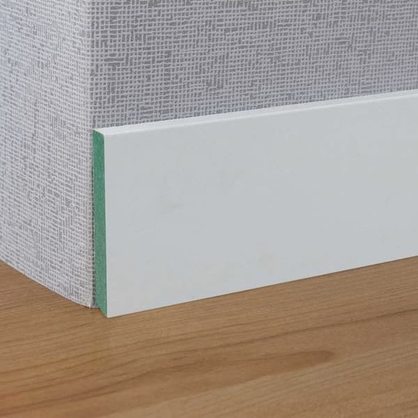 PROVISTON Sockel 12 x 100 x 2440 mm MDF Hydro Förbehandlad Sockel kvadrat lot om 5
