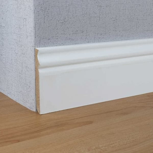 PROVISTON Mönstrad sockel 14 x 110 x 2440 mm MDF Förbehandlad paket om 5