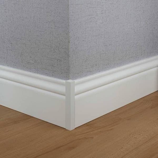 PROVISTON Mönstrad sockel 14 x 110 x 2440 mm MDF Förbehandlad paket om 5
