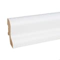 Miniatyrbild 1 av 6: MDF Sockel x 40 x 2500 mm Vit Rundad Täckt av PROVISTON