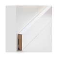Miniatyrbild 1 av 3: Plint MDF 13 x 40 x 2500 mm kärna MDF folierad Vit plint av PROVISTON
