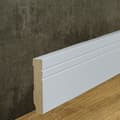 Miniatyrbild 1 av 6: Plinth MDF 16 x 80 x 2500 mm kärna MDF belagd Vit plinth av PROVISTON