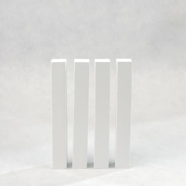 Universella kopplingar Block Vit 15 x 15 x 118 mm Set med 4 universella inre och yttre hörn i trä PROVISTON
