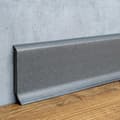 Miniatyrbild 3 av 6: Plint PVC styv 12.8 x 60 x 2500 mm Mjuk kant färgad i massan av PROVISTON basalt