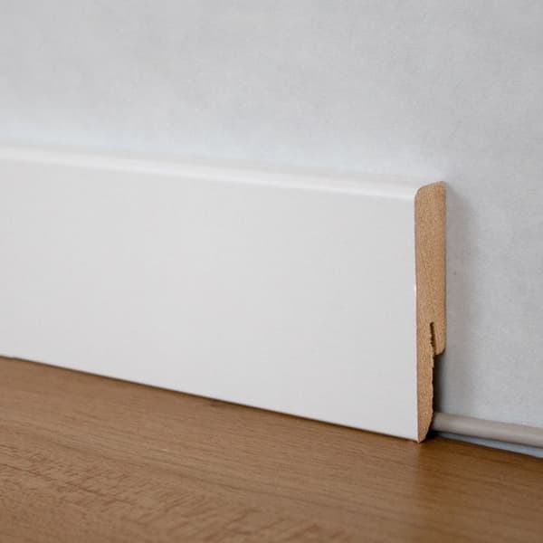 PROVISTON rund fotlist 12 x 58 mm vit belagd fotlist rund fotlist medel