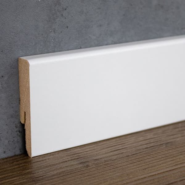 PROVISTON rund fotlist 12 x 58 mm vit belagd fotlist rund fotlist medel
