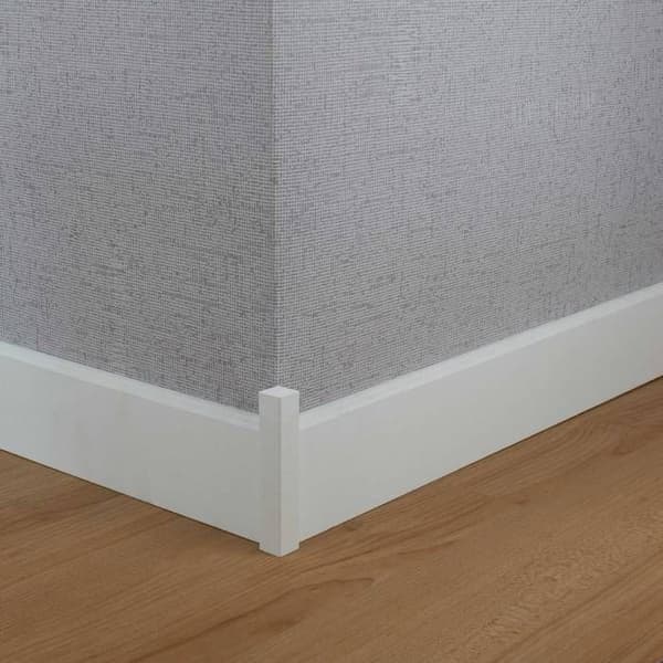 PROVISTON Sockel 9 x 100 x 2000 mm MDF belagd Rundad sockel pack om 5
