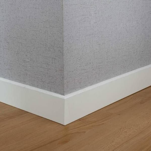 PROVISTON Sockel 10 x 70 x 2000 mm MDF Förbehandlad Rundad sockel paket om 5