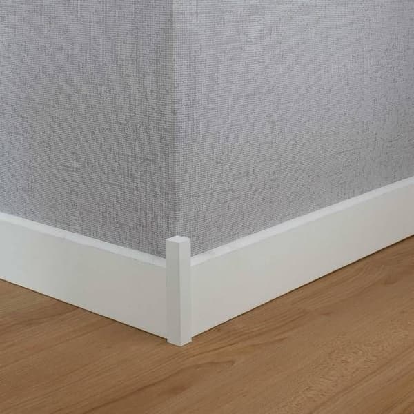 PROVISTON Sockel 10 x 70 x 2000 mm MDF Förbehandlad Rundad sockel paket om 5