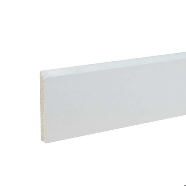 PROVISTON Sockel 10 x 70 x 2000 mm MDF Förbehandlad Rundad sockel paket om 5