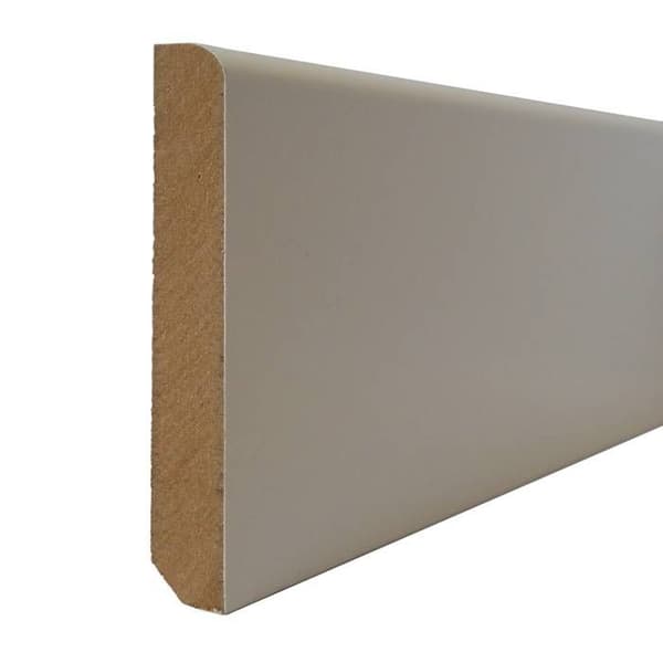 PROVISTON Sockel 9 x 70 x 2000 mm MDF belagd Rundad sockel set om 5