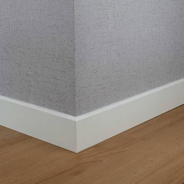 PROVISTON Sockel 9 x 70 x 2000 mm MDF belagd Rundad sockel set om 5