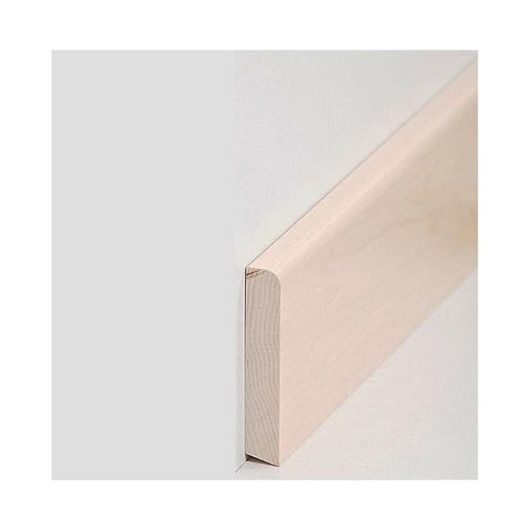 Plint i massivträ 13 x 70 x 2500 mm lönn Plint av PROVISTON