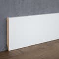 Miniatyrbild 3 av 5: PROVISTON MDF-sockel 10 x 80 x 2500 mm Vit att limma, skruva &amp; spikbelagd MDF-kärna 25 meter | 10 stycken