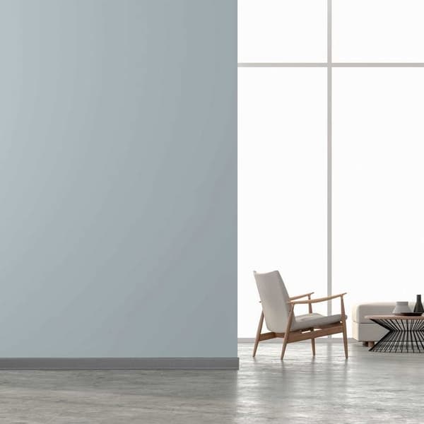 PROVISTON PVC-sockel Hård skum Tonad flexibel läpp 12,8 x 60 x 2500 mm basalt 12,5 meter | 5 st