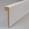Miniatyrbild 5 av 6: PROVISTON Sockel för kakel Upp till 65 mm hög 19 x 80 x 2500 mm Vitbelagd MDF-kärna 12,5 meter | 5 stycken