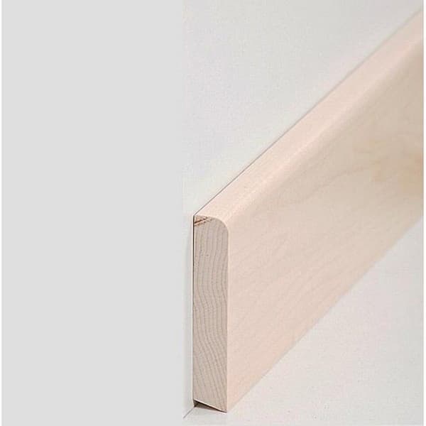 PROVISTON Massiv träsockel 13 x 70 x falllängder upp till ca. 2500 mm Lönn 12,5 meter | 5 stycken