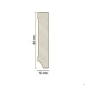 Miniatyrbild 3 av 6: PROVISTON MDF-sockel 16 x 80 x 2500 mm Vit att limma, skruva &amp; spikbelagd MDF-kärna 62,5 meter | 25 stycken