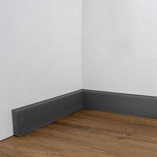 PROVISTON PVC hårt skum Tonad mjuk läppsockel 12 x 60 x 2500 mm basalt 25 meter | 10 st