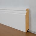 Miniatyrbild 6 av 6: PROVISTON Formgjuten sockel 19 x 96 x 2500 mm Vitbelagd MDF-kärna Klassisk sockel 12,5 meter | 5 stycken