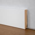 Miniatyrbild 6 av 6: PROVISTON MDF-sockel 16 x 70 x 2500 mm Vit att limma, skruva &amp; spikbelagd MDF-kärna 62,5 meter | 25 stycken