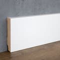 Miniatyrbild 4 av 6: PROVISTON MDF-sockel 16 x 80 x 2500 mm Vit att limma, skruva &amp; spikbelagd MDF-kärna 12,5 meter | 5 stycken
