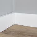 Miniatyrbild 5 av 6: PROVISTON PVC Sockel Vit | 22 x 100 x 2000 mm Modern Sockel Skarpa Kanter