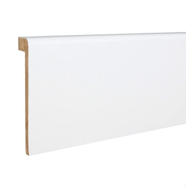 PROVISTON Kakelgolv Upp till 85 mm hög 19 x 96 x 2500 mm Vitbelagd MDF-kärna 12,5 meter | 5 stycken