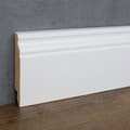 Miniatyrbild 3 av 5: PROVISTON Formgjuten sockel 16 x 80 x 2500 mm Vitbelagd MDF 12,5 meter | 5 stycken