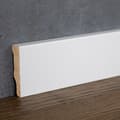 Miniatyrbild 4 av 6: PROVISTON MDF-sockel 10 x 40 x 2500 mm Vit att limma, skruva &amp; spikbelagd MDF-kärna 25 meter | 10 stycken