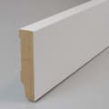 Miniatyrbild 3 av 4: PROVISTON MDF-sockel 13 x 58 x 2500 mm Vit att limma, skruva &amp; spikbelagd MDF-kärna 25 meter | 10 stycken