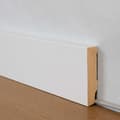 Miniatyrbild 4 av 4: PROVISTON MDF-sockel 13 x 58 x 2500 mm Vit att limma, skruva &amp; spikbelagd MDF-kärna 25 meter | 10 stycken