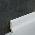 Miniatyrbild 4 av 5: PROVISTON MDF-sockel 20 x 60 x 2500 mm Vit att limma, klippa, skruva &amp; spikbelagd MDF-kärna 12,5 meter | 5 stycken