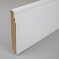 Miniatyrbild 4 av 5: PROVISTON Formgjuten sockel 16 x 100 x 2500 mm Vitbelagd MDF-kärna Klassisk sockel 62,5 meter | 25 stycken
