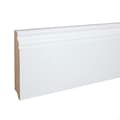 Miniatyrbild 2 av 5: PROVISTON Formgjuten sockel 16 x 100 x 2500 mm Vitbelagd MDF-kärna Klassisk sockel 62,5 meter | 25 stycken