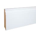 Miniatyrbild 1 av 5: PROVISTON Formgjuten sockel 16 x 100 x 2500 mm Vitbelagd MDF-kärna Klassisk sockel 62,5 meter | 25 stycken