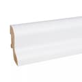 Miniatyrbild 1 av 6: PROVISTON MDF-sockel 20 x 40 x 2500 mm Vit att limma, klippa, skruva &amp; spikbelagd MDF-kärna 62,5 meter | 25 stycken