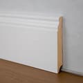 Miniatyrbild 5 av 5: PROVISTON Formgjuten sockel 16 x 100 x 2500 mm Vitbelagd MDF-kärna Klassisk sockel 25 meter | 10 stycken