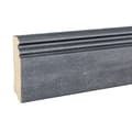 Miniatyrbild 1 av 4: PROVISTON Formgjuten sockel 19 x 80 x 2500 mm Gråbelagd MDF 25 meter | 10 stycken